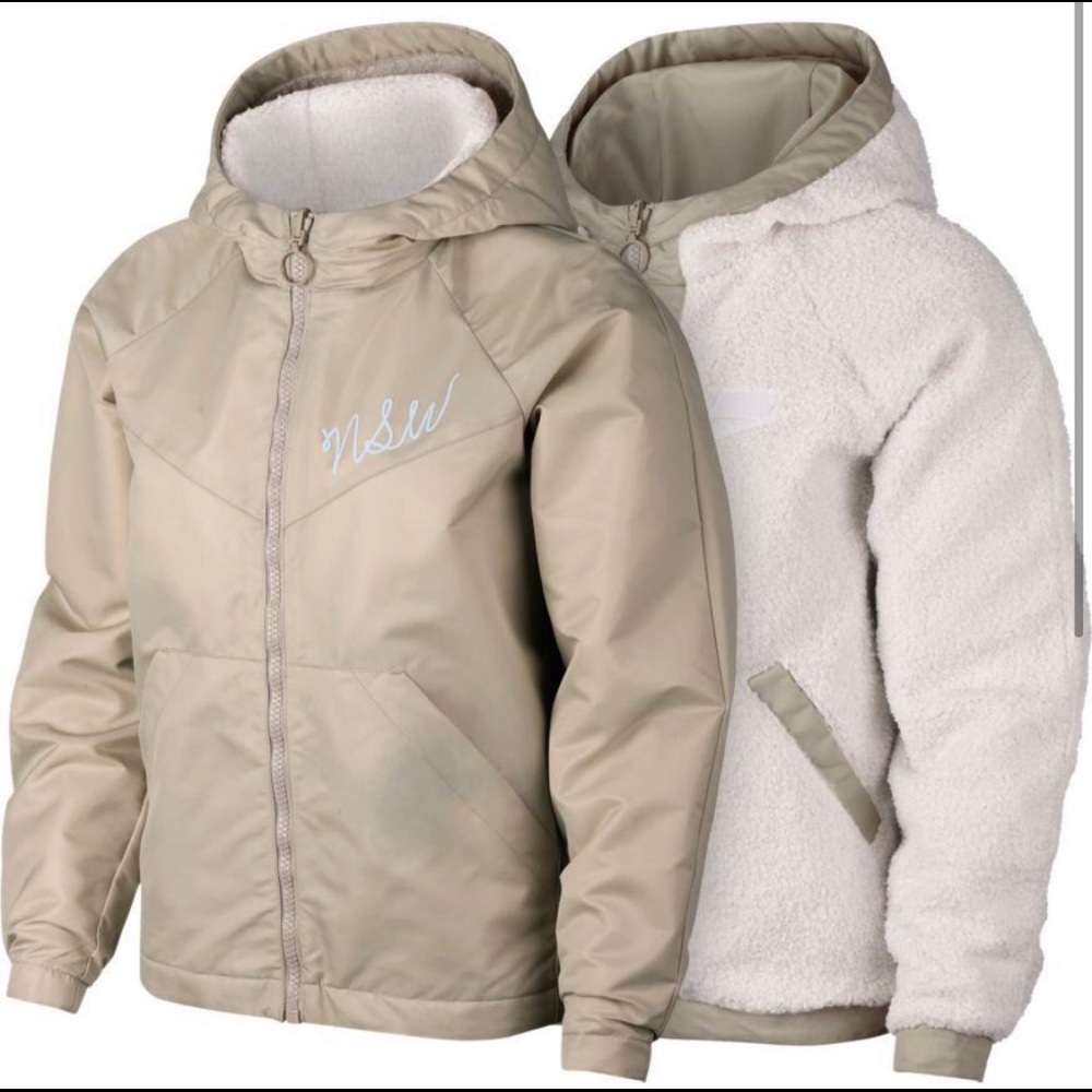 NIKE SPORTSWEAR REVERSIBLE SHERPA JACKET